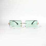 Rimless Tinted Sunglasses wearleisure.us 